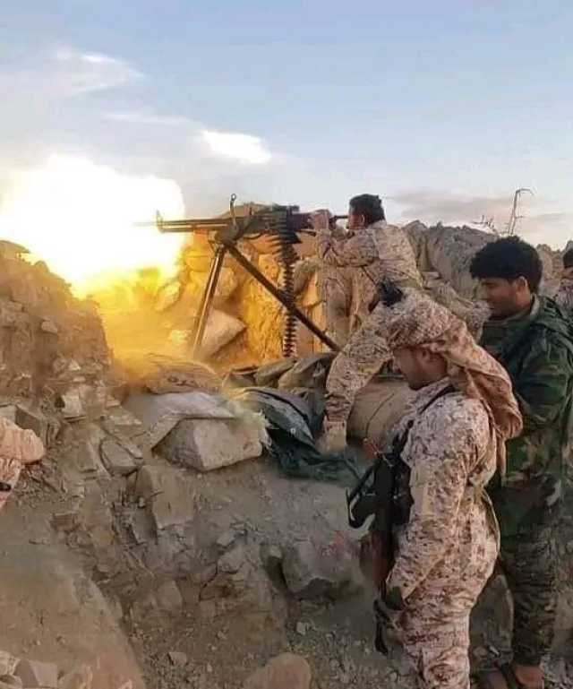 الجيش يصد محاولة تسلل للمليشيات الحوثية في جبهة الكدحة بتعز