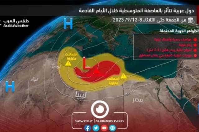 لماذا سمي الاعصار الذي ضرب ليبيا بإعصار دانيال