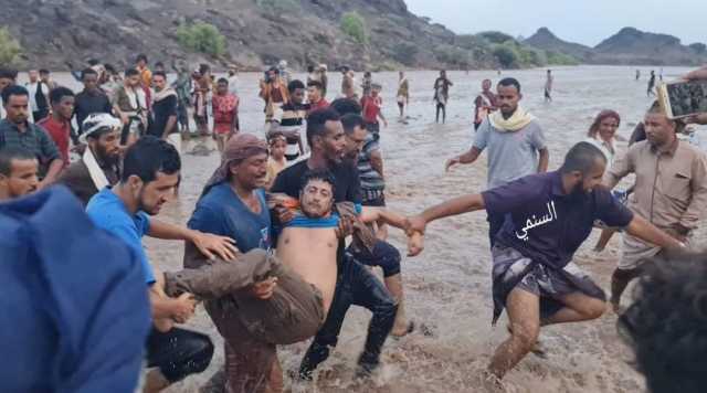 احصائية بعدد ضحايا الأمطار والسيول في اليمن منذ مطلع العام الجاري