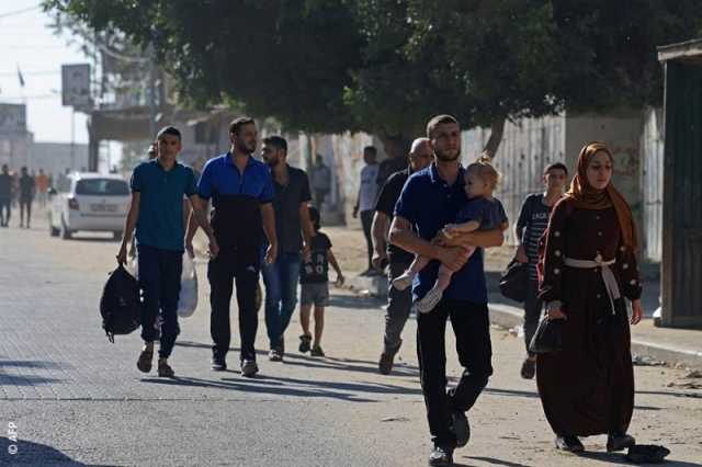 مليون فلسطيني نزحوا عن منازلهم في غزة حتى الآن