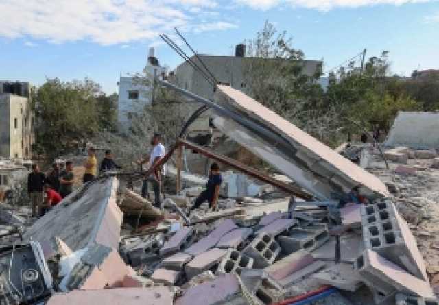 الجيش الاسرائيلي يهدم منزل نائب رئيس حركة حماس في مسقطه بالضفة الغربية