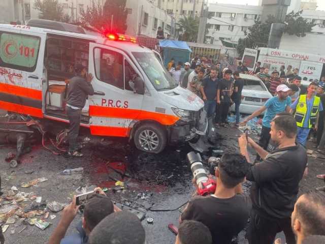 غزة :مجزرة جديدة يرتكبها الكيان الصهيوني في مجمع الشفاء واستغاثة المستشفى الإندونيسي