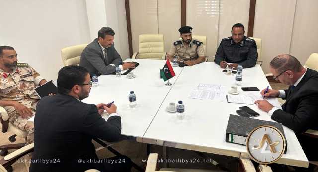 لجنة مختصة لتقييم الوضع عبر الشريط الحدودي بين ليبيا و تونس تبحث الإجراءات المتخذة حيال تأمين الحدود