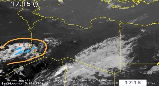 الأرصاد الجوية يحذر سكان غات وما حولها من جريان بعض الأودية بسبب السحب الرعدية الممطرة