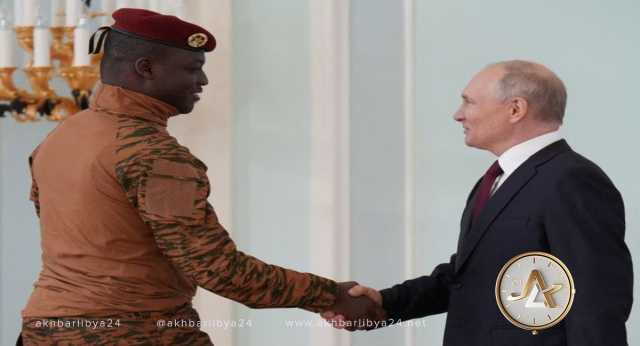 تعاون عسكري محتمل بين روسيا وبوركينافاسو