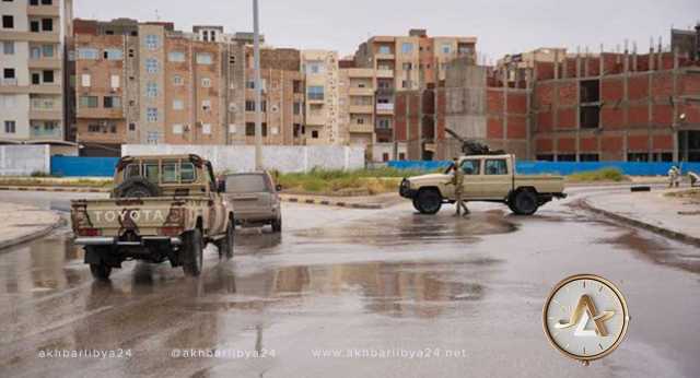 إغلاق الطرق المؤدية للمناطق المطلة على شواطئ بنغازي