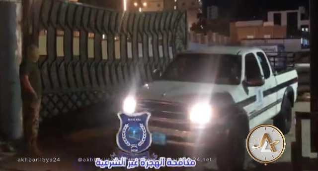 ضبط شاحنة على طريق طبرق إجدابيا محملة بحقائب متفجرة
