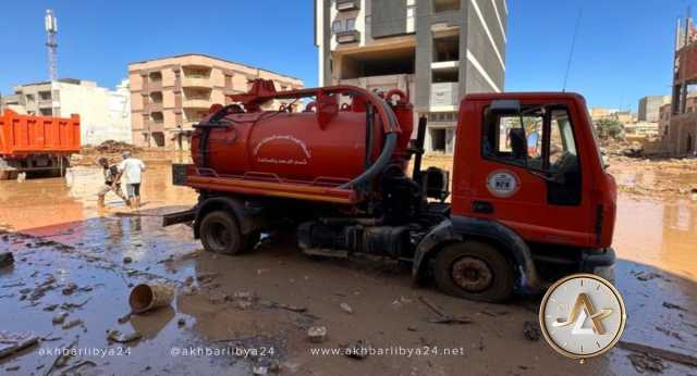 مركز مكافحة الأمراض يجدد التحذير من استعمال المياه المتأثرة بالفيضانات في شرق ليبيا