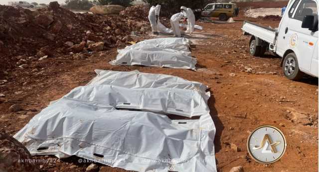 من ضحايا الفيضانات..الطوارئ والدعم ينتشل 40 رفات من مقبرة الظهر الحمر  