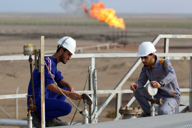 انخفاض إيرادات النفط العراقية