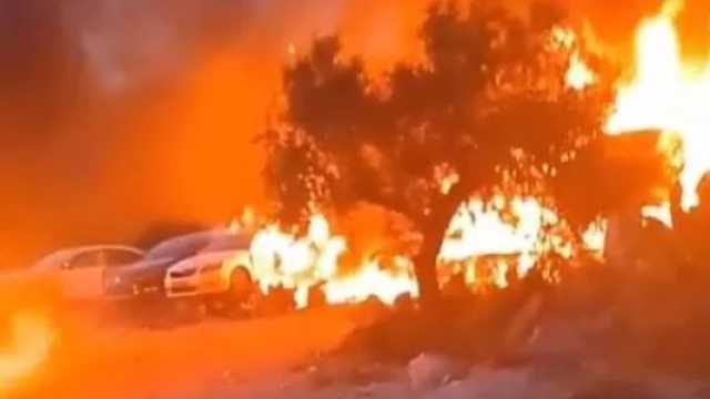 شاهد.. شجاعة فلسطينيين حالت دون وقوع كارثة بقرية شمال رام الله