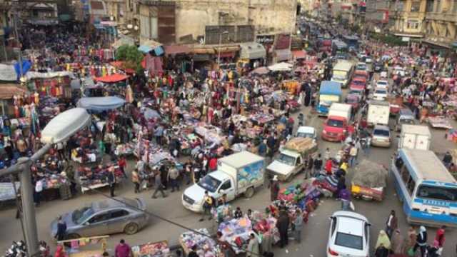 مصر..تطوير العتبة يبدأ بإخلاء 3 شوارع من الباعة الجائلين