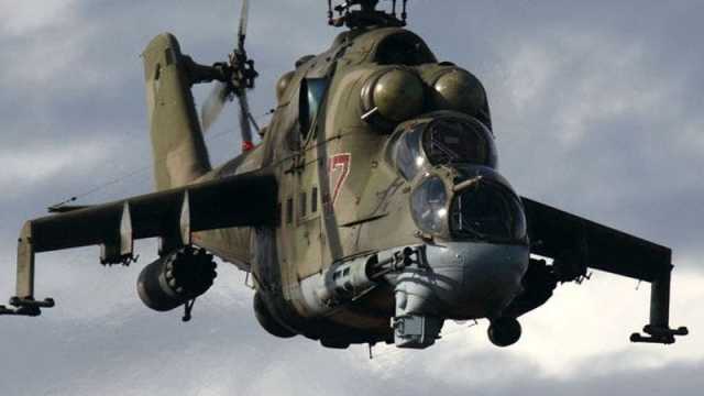 تحطم طائرة مروحية روسية من طراز MI-24 فوق البحر الأسود..ما السبب؟