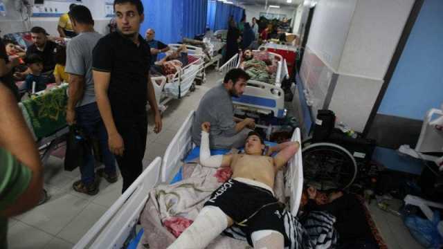 إصابة أحد أفراد المستشفى الأردني في خان يونس