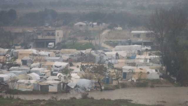 سوريا: العاصفة المطرية تخلف أضرارا كبيرة في مخيمات إدلب