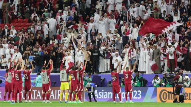 قطر تبلغ ربع نهائي كأس آسيا على حساب فلسطين