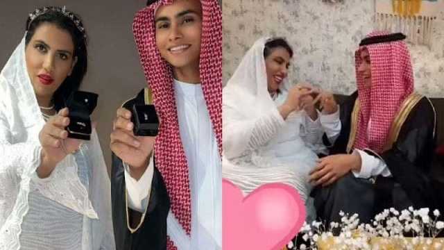 زواج ريم البلوشي وموديل هيما يشعل السوشال ميديا