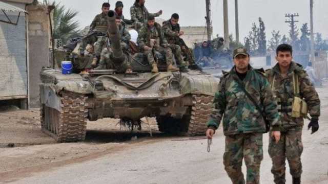 مقتل ثمانية من عناصر النظام السوري