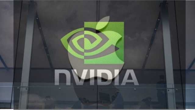 كثاني أكبر شركة قيمة.. شركة Nvidia على وشك تجاوز Apple