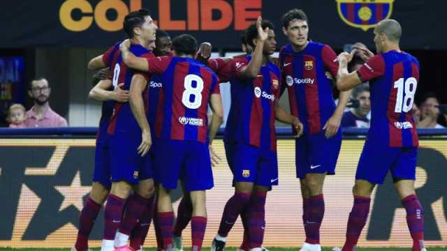 معلق مباراة برشلونة وتوتنهام اليوم في كأس جوان غامبر 2023