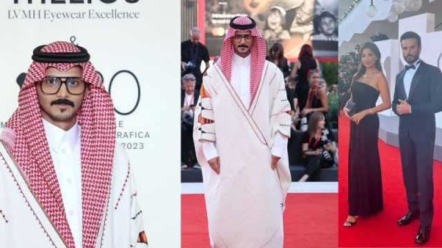 محمد الشهري برداء الـجبة السعودي الأصيل في البندقية.. ومهند الحمدي بتوقيع أرماني