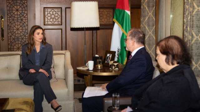 الملكة رانيا العبدالله تلتقي مسؤولين من اليونيسف للاطلاع على جهود دعم أطفال غزة