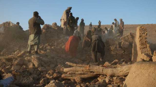 زلزال أفغانستان.. ارتفاع عدد القتلى لأكثر من ألف شخص