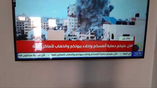 قراصنة اسرائيليون يخترقون تلفزيون حماس ويبثون رسائل تهديد لسكان قطاع غزة
