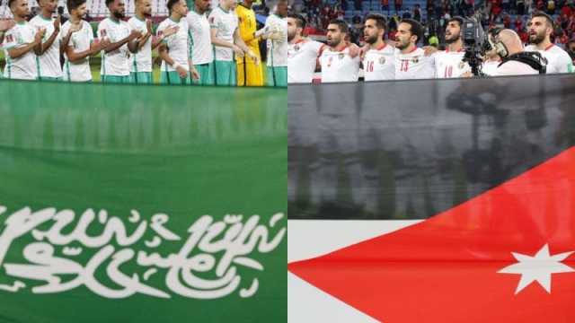 تشكيلات الفرق: الأردن - السعودية في تصفيات كأس العالم 2026