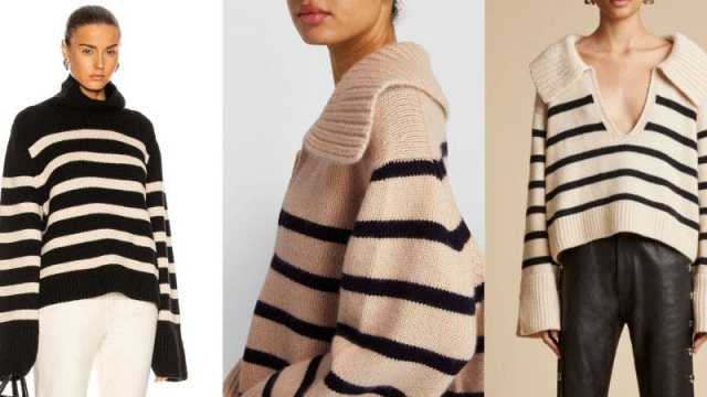 كنزات محبوكة Knitwear تستمر معنا في موضة شتاء 2024 ونصائح شراء الأفضل