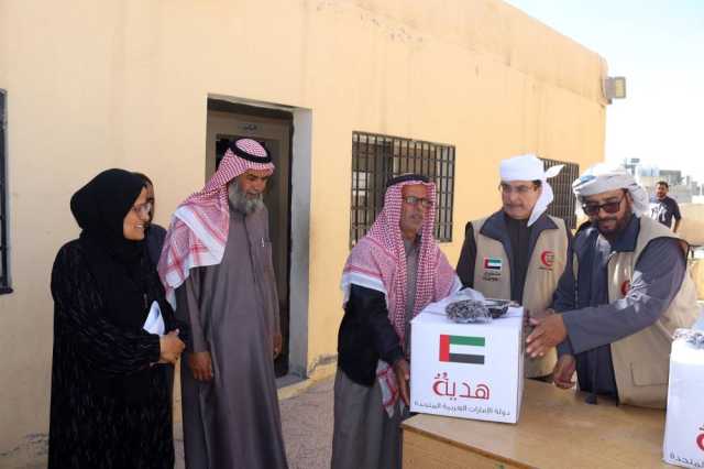 متطوعو الهلال الأحمر الإماراتي يواصلون نشر الخير في الأردن