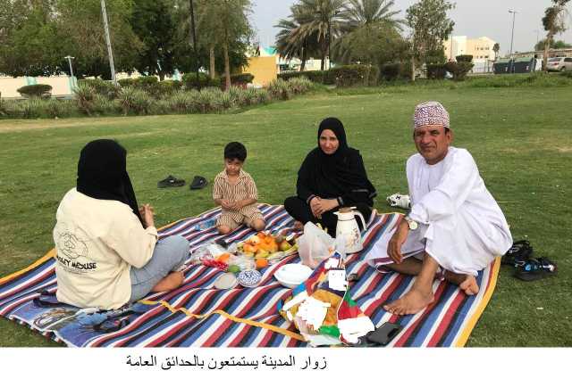 بهجة العيد تتواصل في مدينة العين