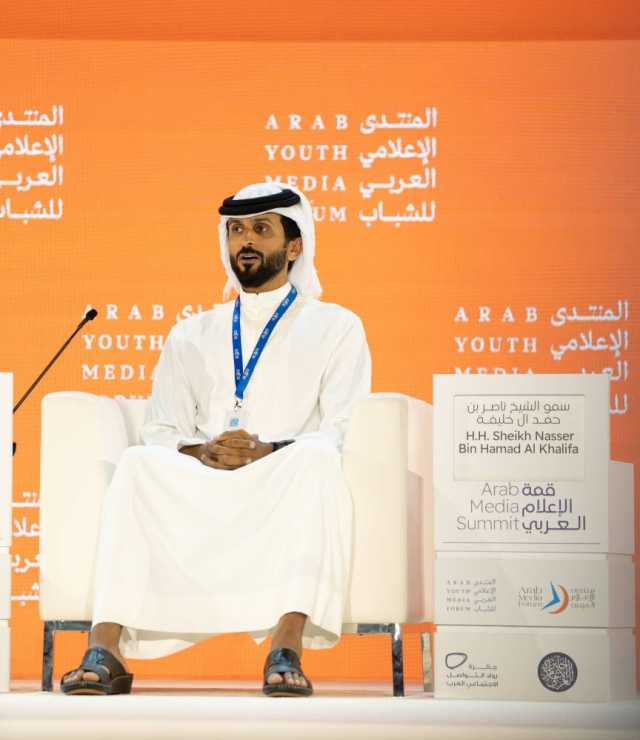ناصر بن حمد: محمد بن راشد رائد تمكين الشباب ومُلهمهم الأول