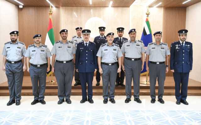 الشريفي يستقبل وفد أكاديمية الشرطة القطرية