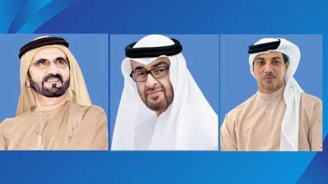 رئيس الدولة ونائباه يهنئون رئيس باكستان بذكرى الاستقلال