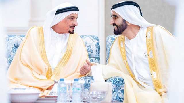 محمد بن راشد: أخي الشيخ حميد.. نفخر بك علماً خالداً من أعلام دولتنا