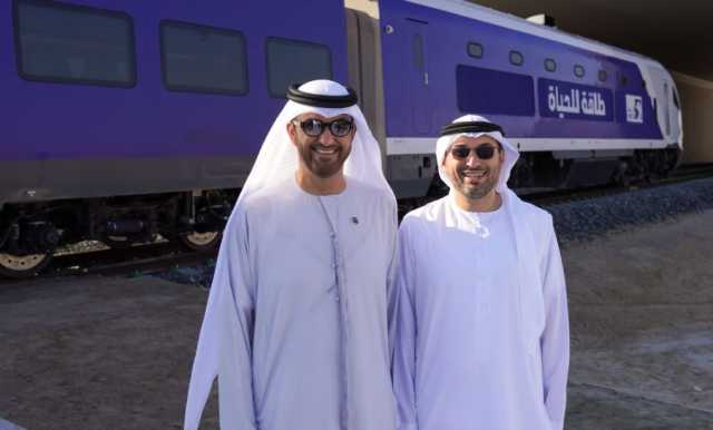«أدنوك» والاتحاد للقطارات تسيِّران أول رحلة للركاب بين مدينتي أبوظبي والظنة