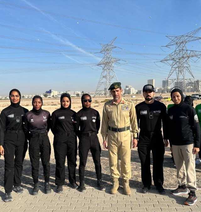 المري يتفقد منافسات بطولة شرطة دبي للرماية