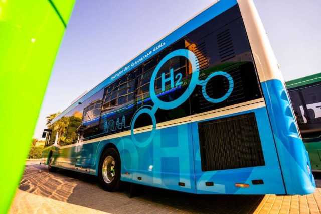 «النقل المتكامل» يستقبل أول حافلة تعمل بالطاقة الهيدروجينية في أبوظبي