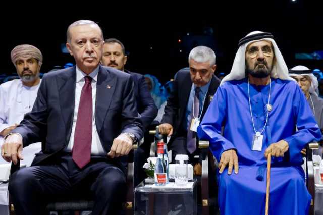 محمد بن راشد يلتقي الرئيس التركي ضمن أعمال القمة العالمية للحكومات