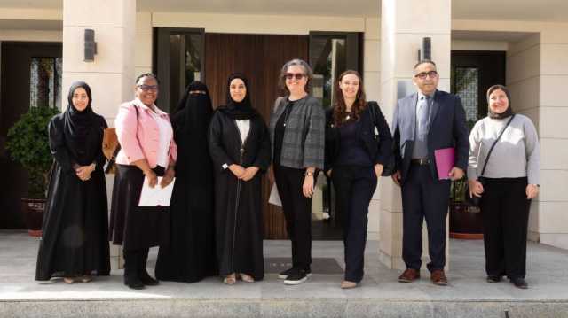 وفد من القنصلية الأمريكية يزور «دبي لرعاية النساء»