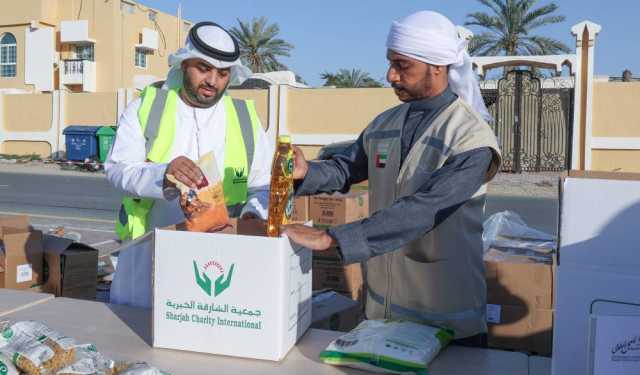 «الشارقة الخيرية» تجهّز 10 آلاف سلّة رمضانية بحملتها «جود»