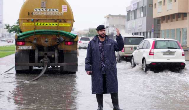 لا حوادث خطرة خلال المنخفض الجوي برأس الخيمة