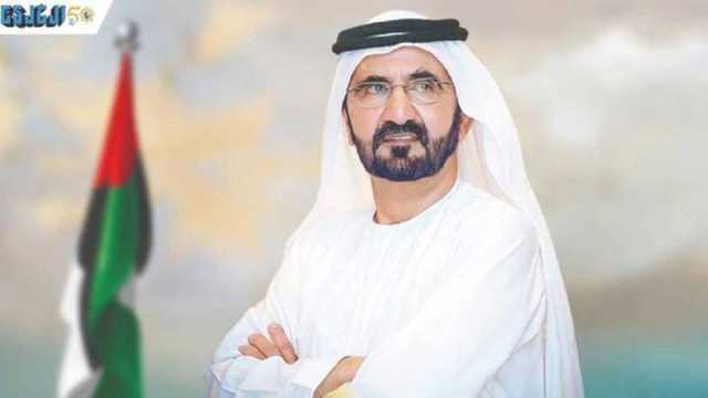 محمد بن راشد يشهد فعاليات كأس دبي العالمي