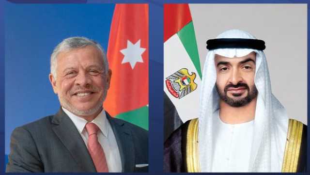 محمد بن زايد في مقدمة مستقبليه.. ملك الأردن يصل الإمارات في زيارة دولة