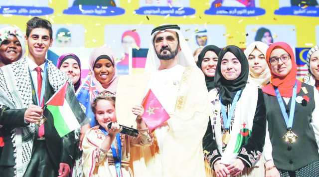 محمد بن راشد يكرّم الفائزين في تحدي القراءة العربي بعد غدٍ