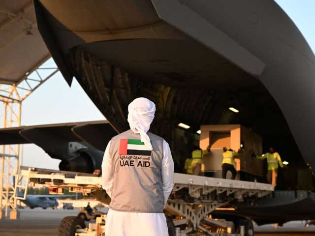 لليوم الخامس.. 27 طائرة شحن إماراتية لنقل المساعدات الإغاثية لغزة