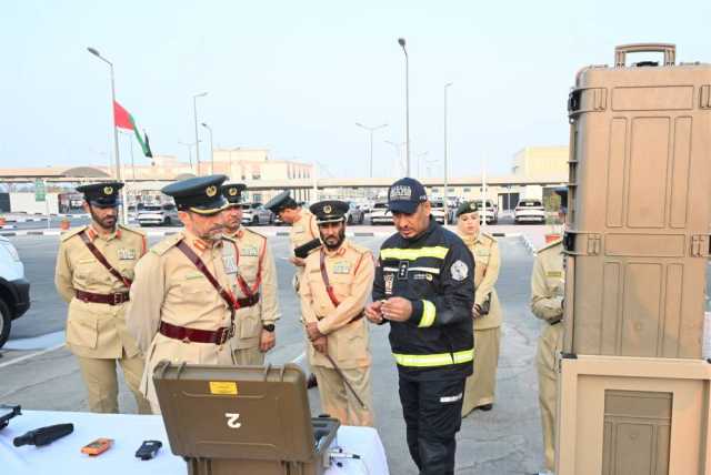 عبد الله المري يطلع على سير العمل في «النقل والإنقاذ»