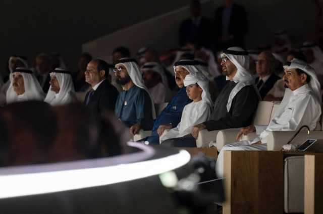 محمد بن زايد ومحمد بن راشد وحكام الإمارات وضيوف «COP 28» يشهدون الاحتفال بعيد الاتحاد الـ 52