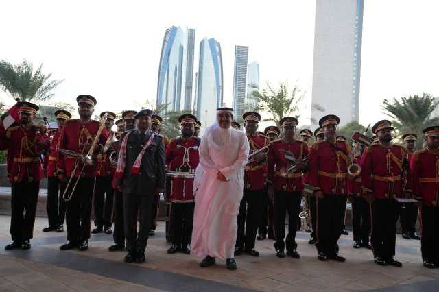 شرطة أبوظبي تشارك في احتفالية اليوم الوطني البحريني